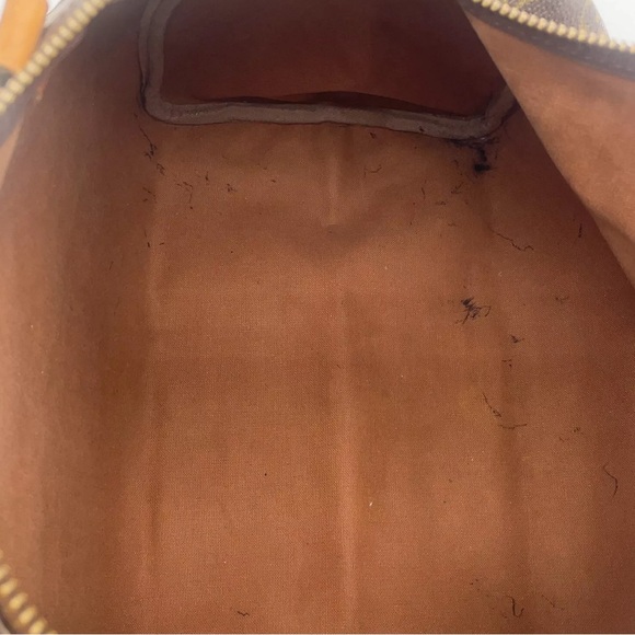 Auth Louis Vuitton Monogram Old Speedy 35 Handbag W/Dustbag/Lock - Picture 11 of 16